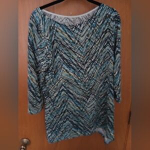 Women's Multicolor Chevron Top